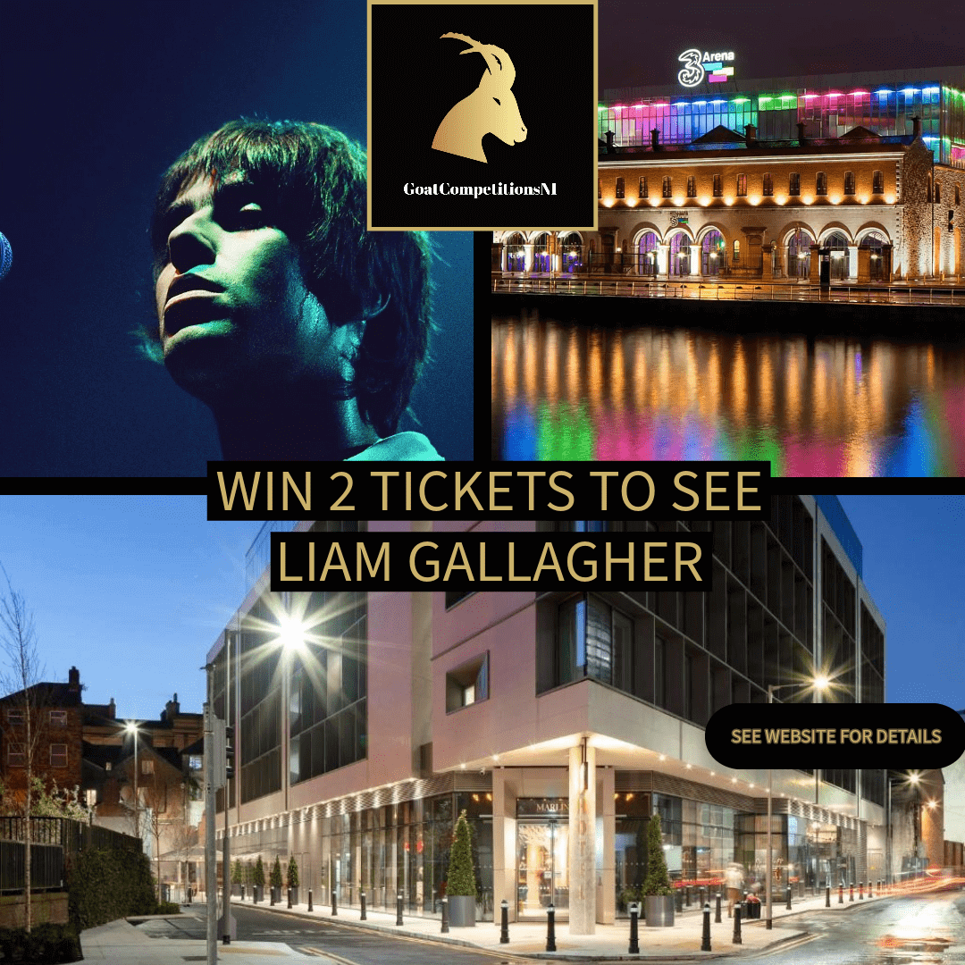 WIN 2 TICKETS TO SEE LIAM GALLAGHER IN DUBLIN + £250