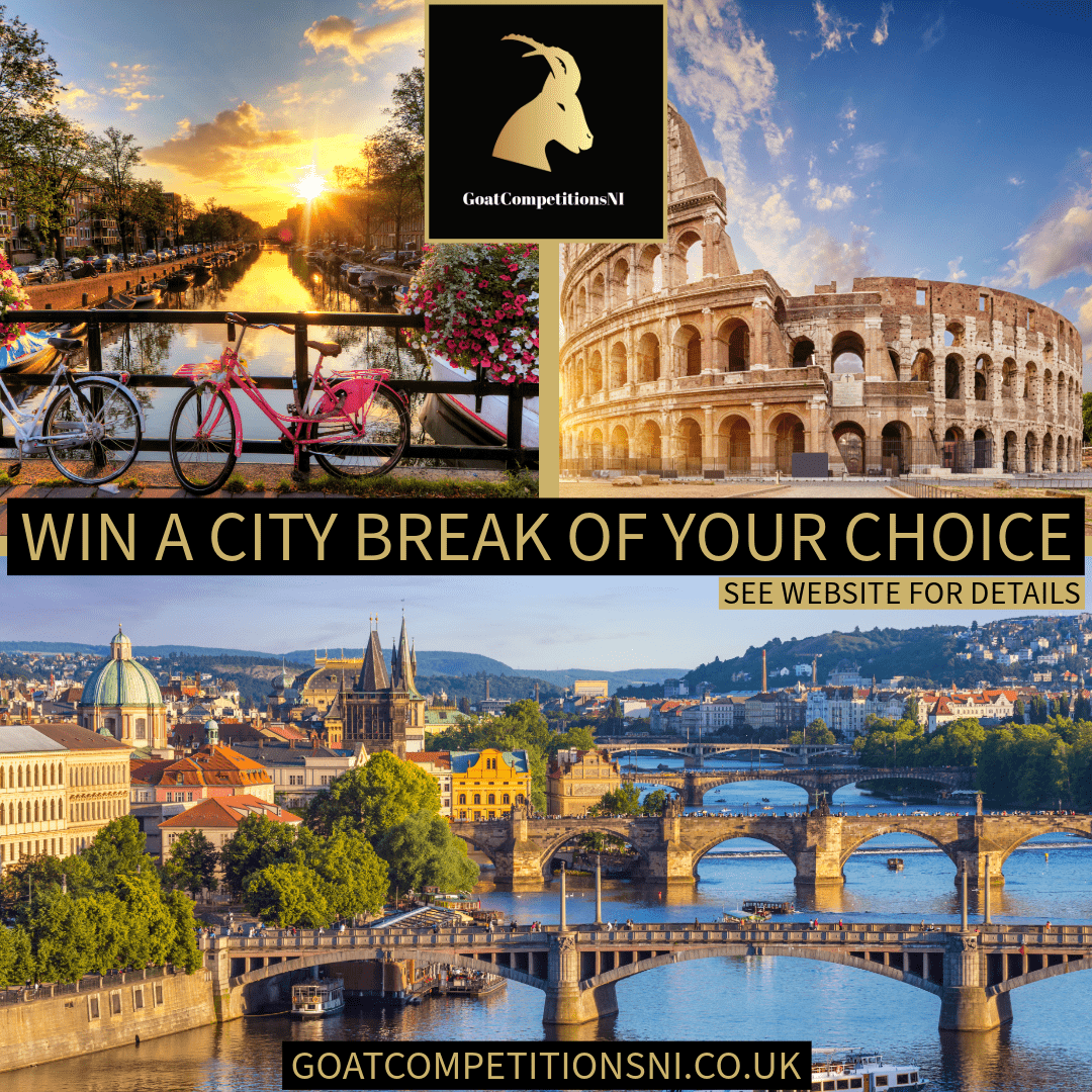 WIN A CITY BREAK OF YOUR CHOICE + £500