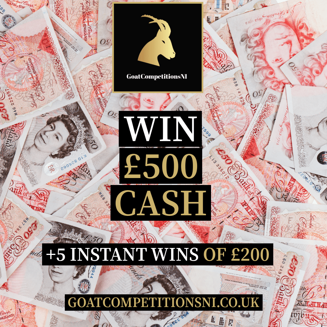 WIN £500 + 5 INSTANTS OF £200