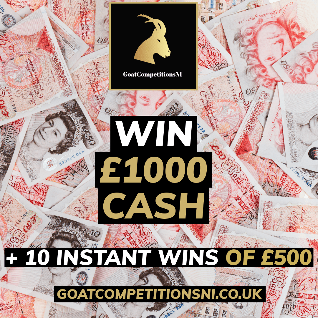 WIN £1000 + 10 INSTANT WINS OF £500 #2