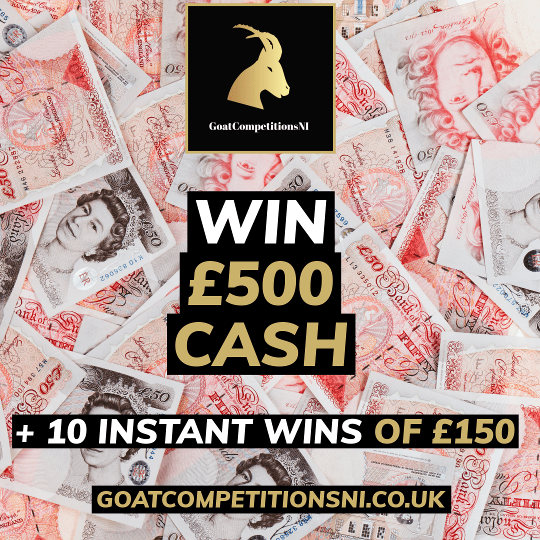 WIN £500 + 10 INSTANT WINS OF £150 #3