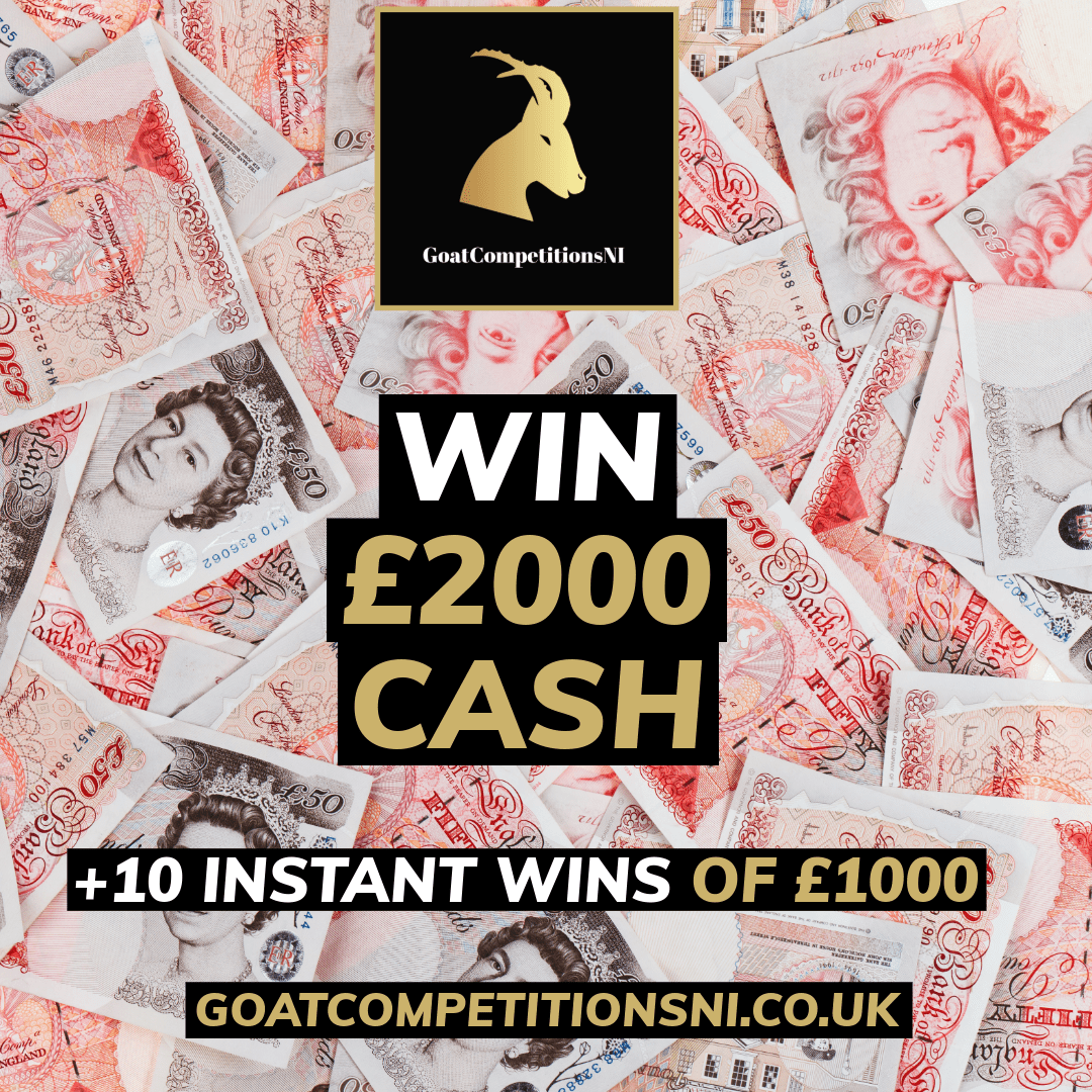 WIN £2000 + 10 INSTANT WINS OF £1000