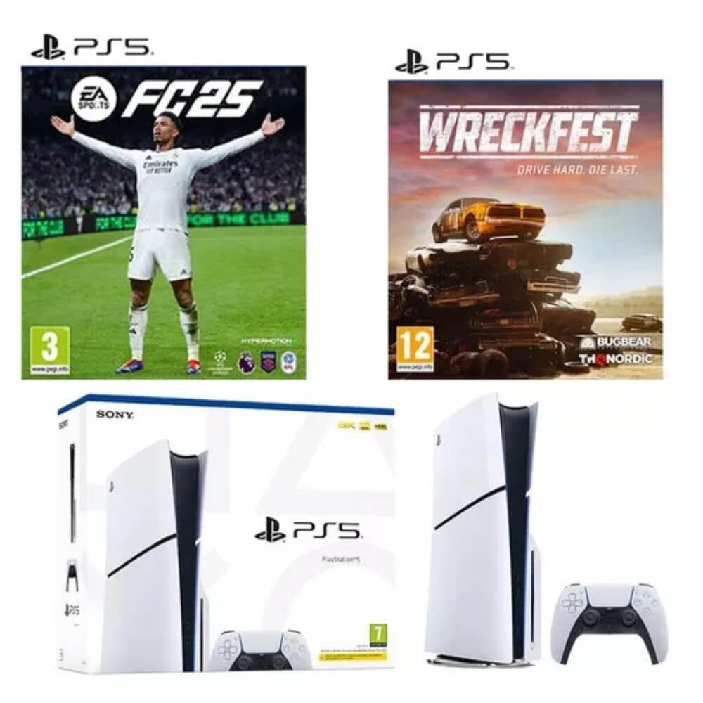 SONY PlayStation 5, Wreckfest & EA Sports FC 25 Bundle