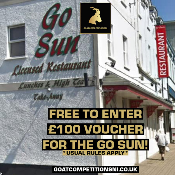 FREE TO ENTER £100 GO SUN VOUCHER