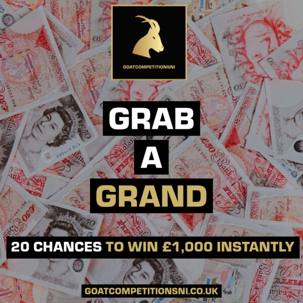 GRAB A GRAND - 20 CHANCES TO WIN £1,000 INSTANTLY!!